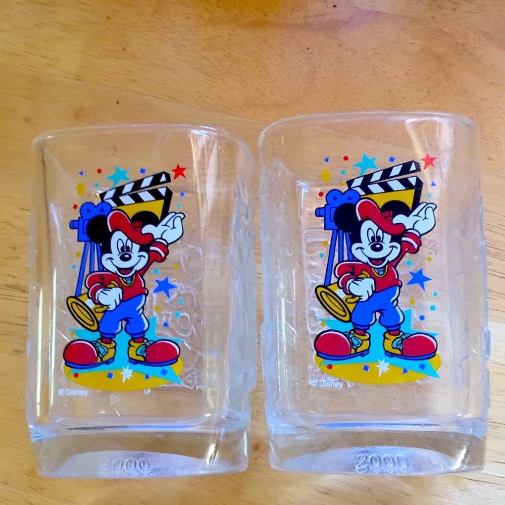 DISNEY VINTAGE MILLENNIUM 2000 Vintage Pair Disney Mickey Mouse Glasses